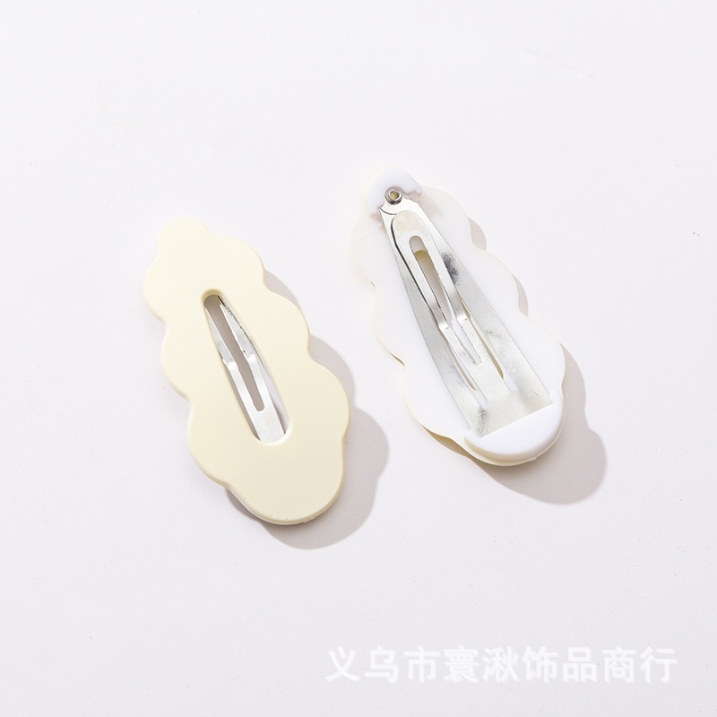 Kẹp Tóc Mái Ngang Hình Đám Mây Màu Kẹo Ngọt Dễ Thương