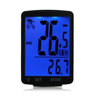Đồng Hồ Đo Tốc Độ Không Dây Màn Hình lcd 2.8inch Chống Nước Mưa Đa Năng Cho Xe Đạp