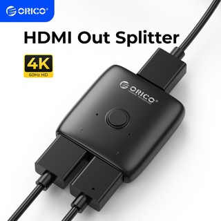 Bộ chia chuyển đổi HDMI 4K * 2K 60HZ KVM ORICO cho PS5 Nintendo Switch (HS2-A1)