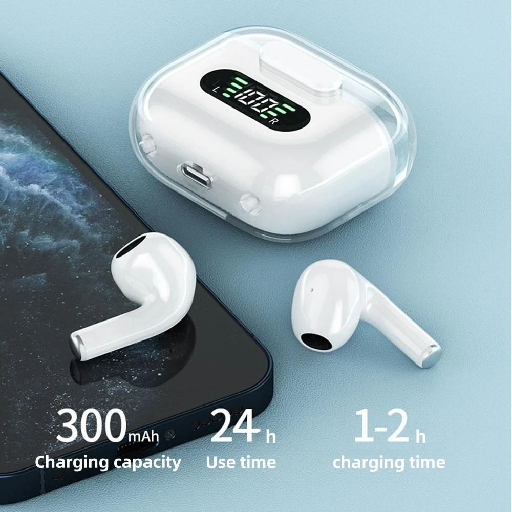 Tws Bộ Tai Nghe bluetooth 5.2 tws m16 pro Màn Hình led hd Kép