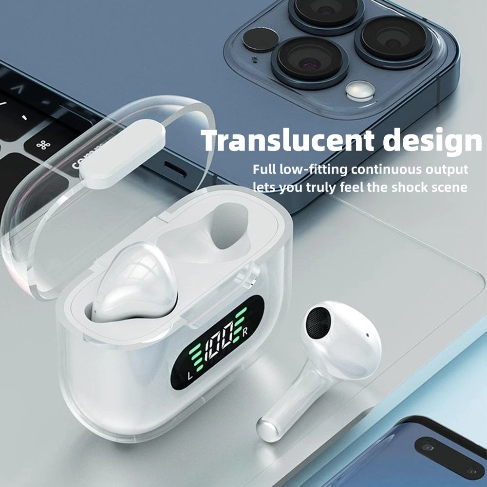 Tws Bộ Tai Nghe bluetooth 5.2 tws m16 pro Màn Hình led hd Kép