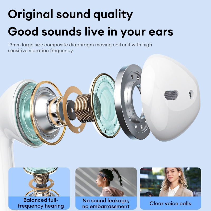 Tai Nghe không Dây Hyundai HY-T05 Chống Ồn Chất Lượng Cao