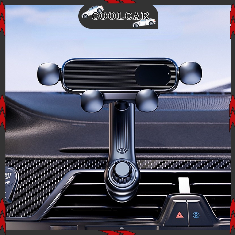 Giá đỡ điện thoại trên ô tô Universal Gravity Link Air Vent Clip di động - CoolCar