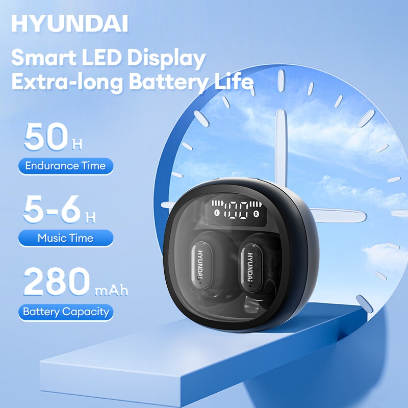Tai Nghe Bluetooth Không Dây Hyundai HY-T11 Âm Thanh Nổi HD Chuyên Dụng Cho Wireless