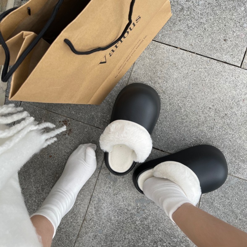 Dép bông Dép Lông dép Thể Tháo Rời Cho Nữ bánh mì nữ đi trong nhà