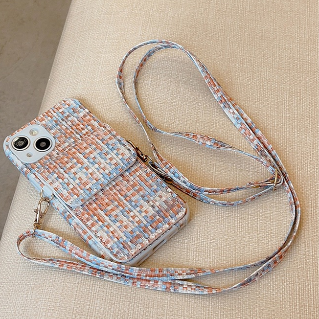 Ốp Điện Thoại Nhiều Màu Có Dây Đeo Dài Cho iphone 15 14 pro max 14 plus 13 pro max 12 pro max 11 pro max xs xr x 7 8 plus