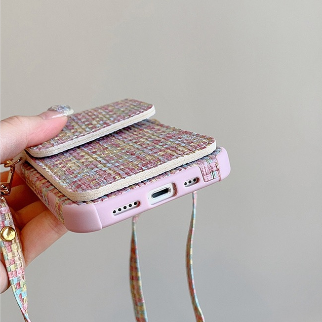 Ốp Điện Thoại Nhiều Màu Có Dây Đeo Dài Cho iphone 15 14 pro max 14 plus 13 pro max 12 pro max 11 pro max xs xr x 7 8 plus