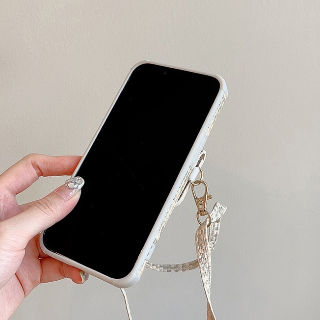 Ốp Điện Thoại Nhiều Màu Có Dây Đeo Dài Cho iphone 15 14 pro max 14 plus 13 pro max 12 pro max 11 pro max xs xr x 7 8 plus