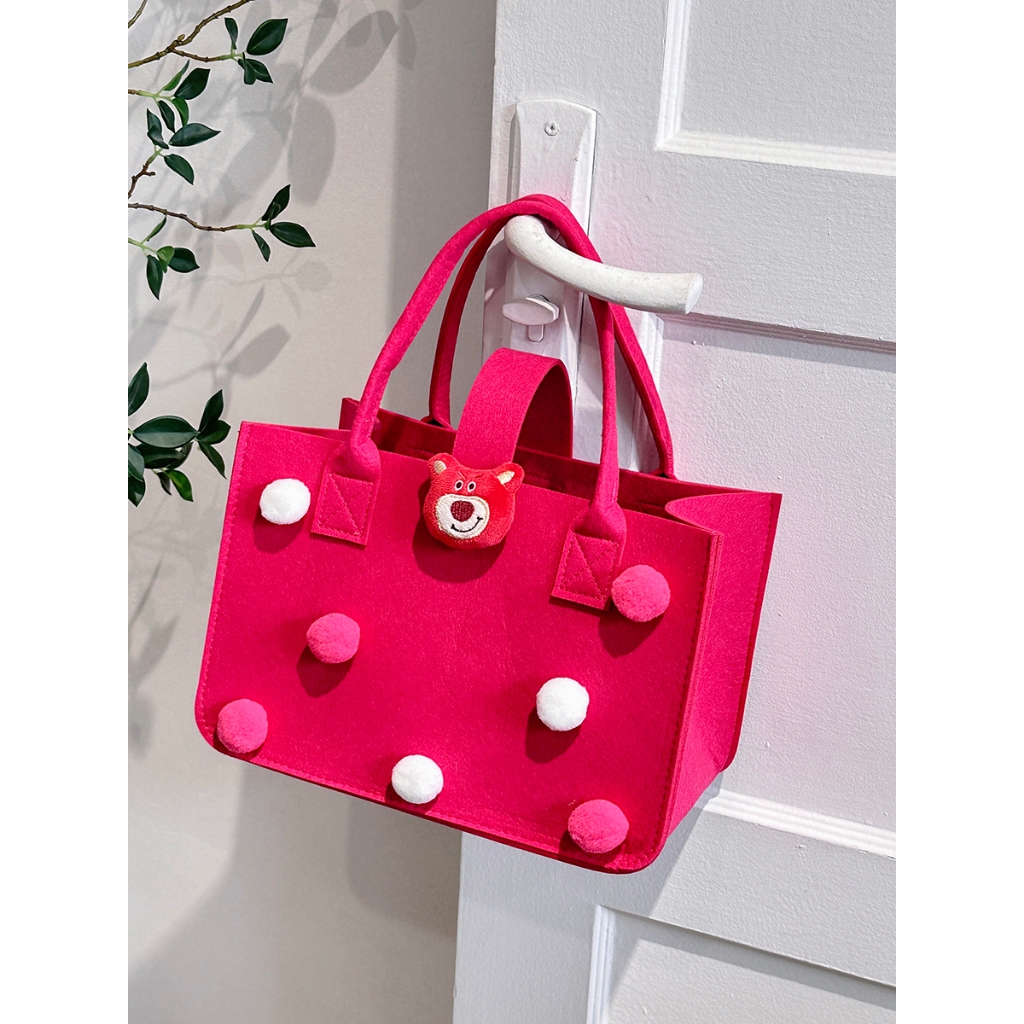 HT XIANSHENG Hoạt Hình Túi Xách Hình Đám Mây Nhiều Màu Sắc Dễ