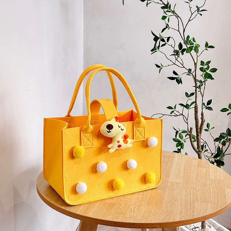 HT XIANSHENG Hoạt Hình Túi Xách Hình Đám Mây Nhiều Màu Sắc Dễ