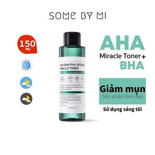 Some by mi toner nước hoa hồng aha-bha-pha 30 days miracle 30ml