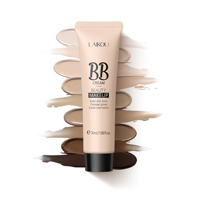 BB Cream LAIKOU 30g 3 Màu Kem Nền Trang Điểm Che Phủ Ngà Tự Nhiên Tan