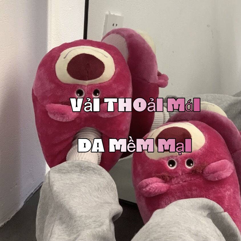 Dép Bông Đi Trong Nhà Hình Hoạt Hình Disney Xinh Xắn Size 35-41