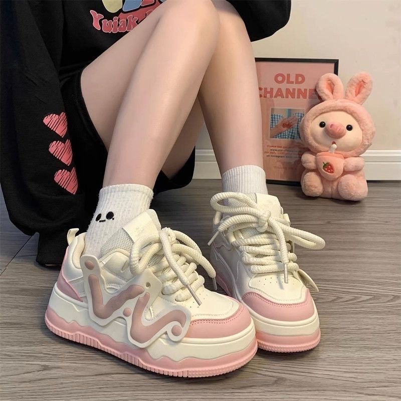 Giày Sneaker Đế Dày Thoải Mái Thời Trang Dễ Thương