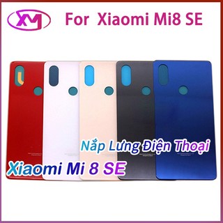 Nắp lưng điện thoại bằng kính thay thế chuyên dụng cho xiaomi mi8 se xiaomi mi 8 se 8se 8 se