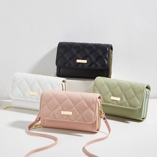 Túi đeo vai thời trang sang trọng dành cho nữ Túi xách nữ da mềm Túi đeo chéo hai lớp