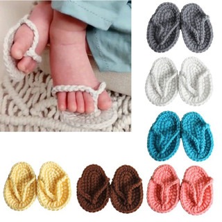 Mới Dép Len Mềm Mại Cho Bé Chụp Ảnh