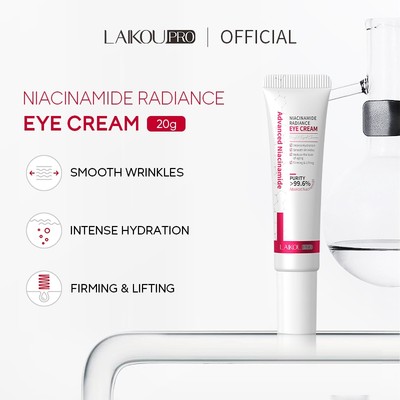 Laikou Kem Dưỡng Da Mắt Chống Lão Hóa Loại Bỏ Quầng Thâm 20g 99.6% niacinamide