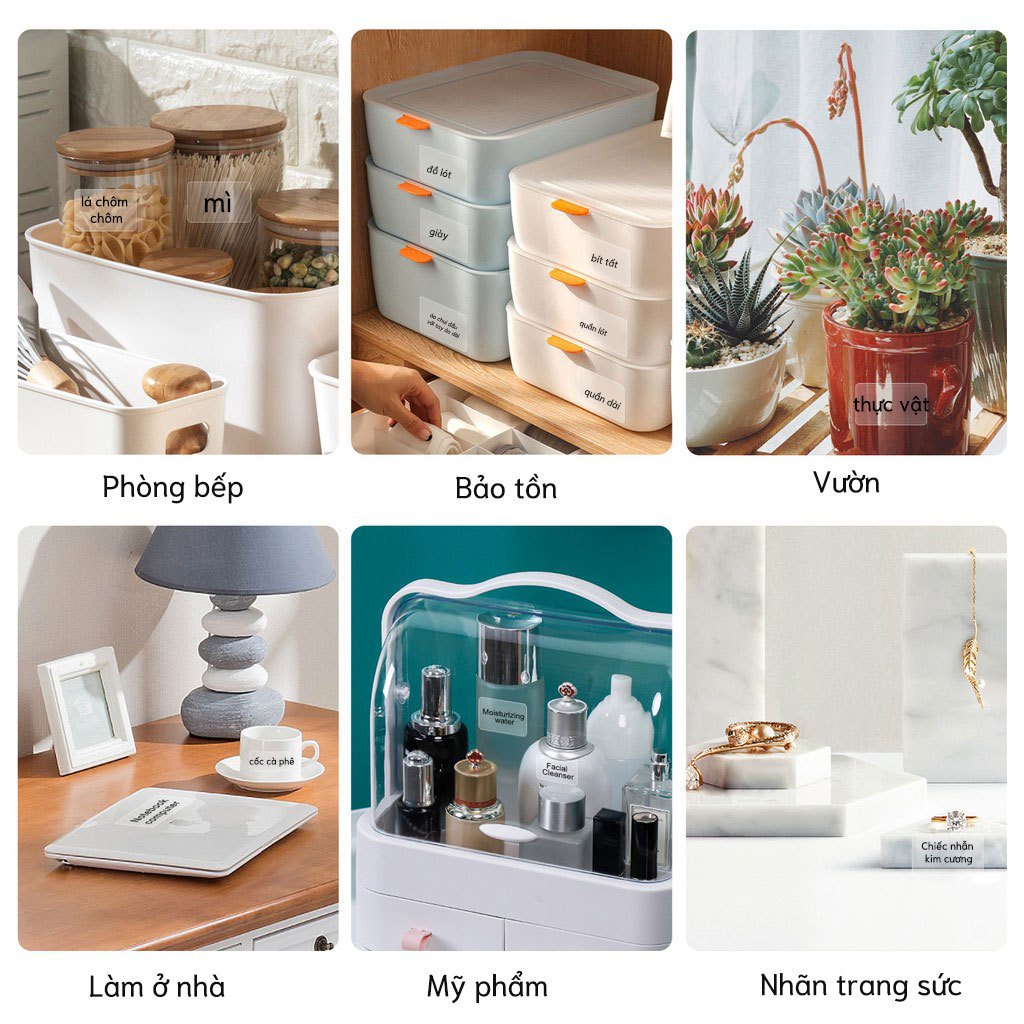 NIIMBOT D11/D110 Máy in nhãn, không mực di động, máy in nhãn nhiệt dính, sử dụng cho việc in nhãn tại văn phòng và gia đình.