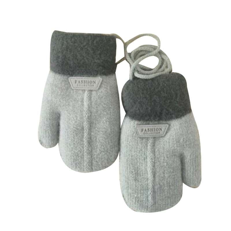 Găng Tay Đan Len Dệt Kim 1-7y Cho Bé