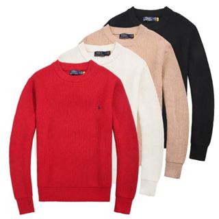 Thu Đông Áo len dệt kim nam Ralph Lauren Áo len dệt kim Áo len dệt kim Áo len công sở thông thường Áo sơ mi đáy mùa thu