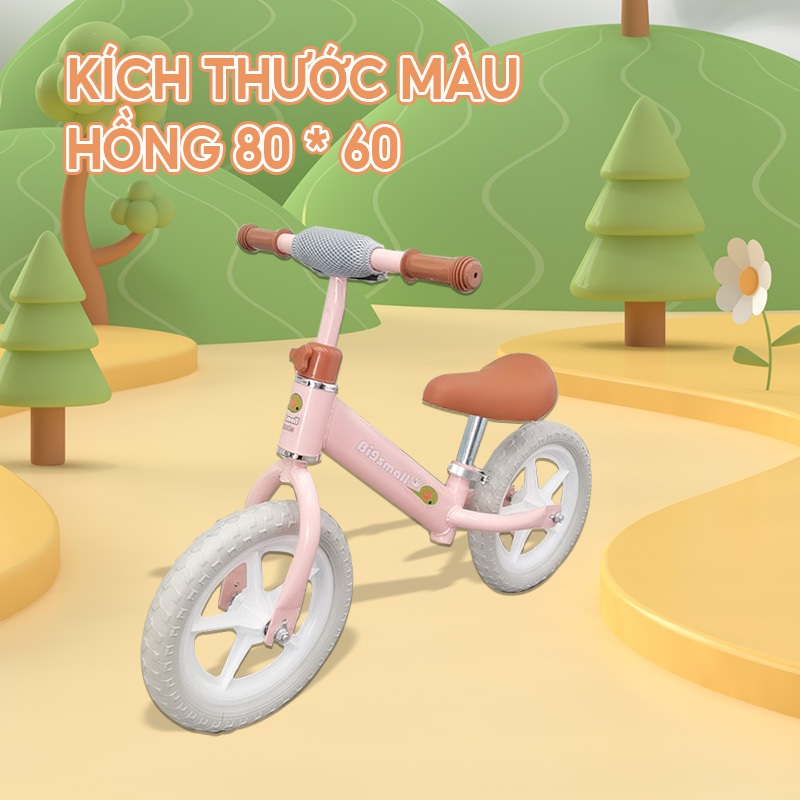 Xe Đạp Cân Bằng Thiết Kế Xinh Xắn Dành Cho Bé 3-6 - 8 Tuổi