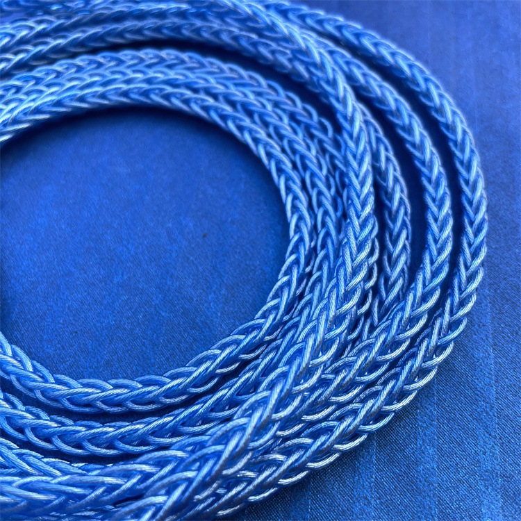 One Dây Cáp Âm Thanh Tai Nghe 7n 8 Lõi Đồng Mạ Bạc od5.0mm