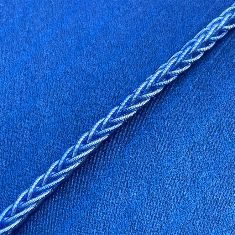 One Dây Cáp Âm Thanh Tai Nghe 7n 8 Lõi Đồng Mạ Bạc od5.0mm