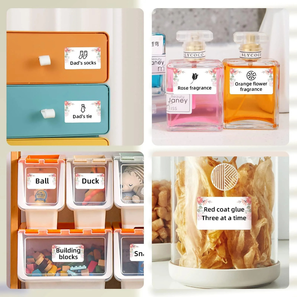 Giấy dán nhãn NIIMBOT B21/B1/B3S tự dính họa tiết hoạt hình dễ thương đa dạng