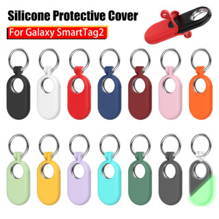 Bảo Vệ Ốp Điện Thoại Silicon Kèm Móc Khóa Chống Thất Lạc Cho samsung galaxy smarttag2 galaxy smart tag 2
