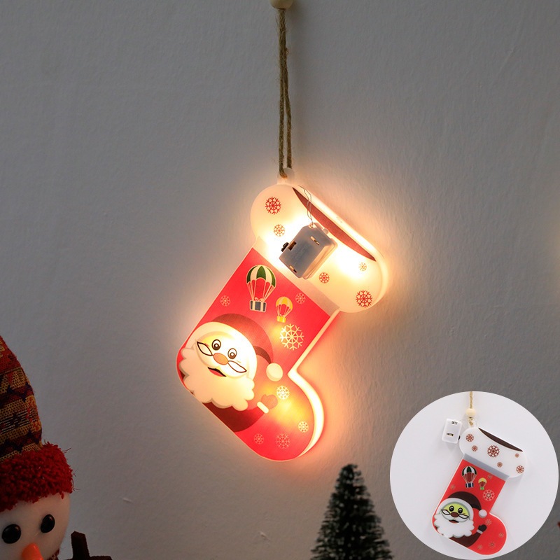 Dây Đèn led Hình Bông Tuyết Trang Trí Cây Thông Giáng Sinh