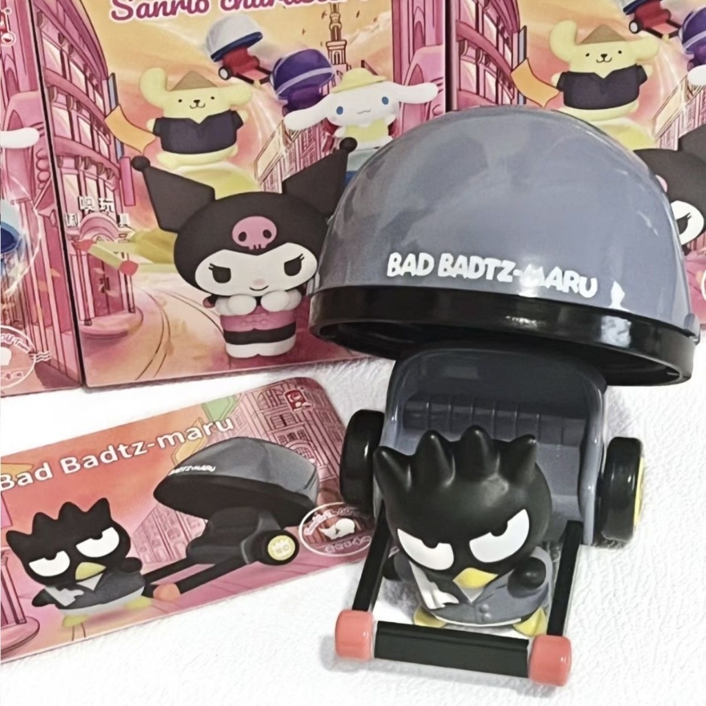 Sanrio Mô Hình Búp Bê rickshaw Dễ Thương Dùng Làm Quà Tặng