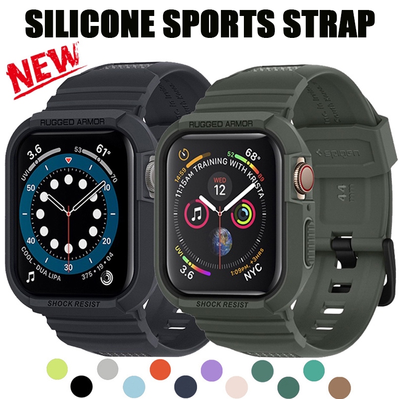 SPIGEN Dây Đeo Thay Thế Cho Đồng Hồ Thông Minh iWatch band Series 745mm Series 6 / SE / 5 / 4 44 mm and Series 3 / 2 / 1 42mm
