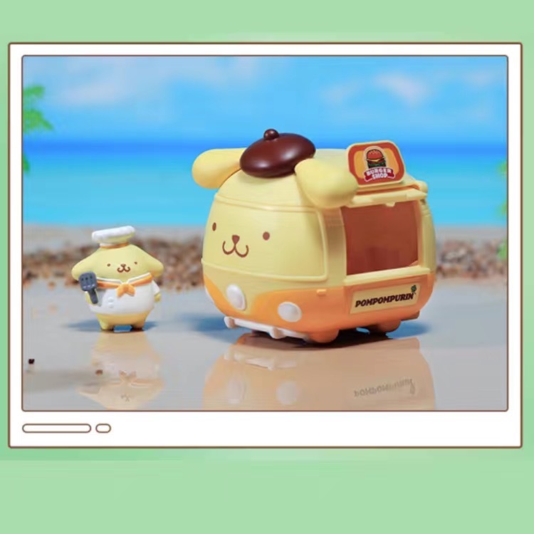 Sanrio Mô Hình Xe Tải Đồ Chơi Dễ Thương Dùng Làm Quà Tặng Cho Bạn Bè
