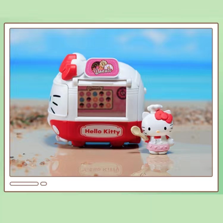 Sanrio Mô Hình Xe Tải Đồ Chơi Dễ Thương Dùng Làm Quà Tặng Cho Bạn Bè