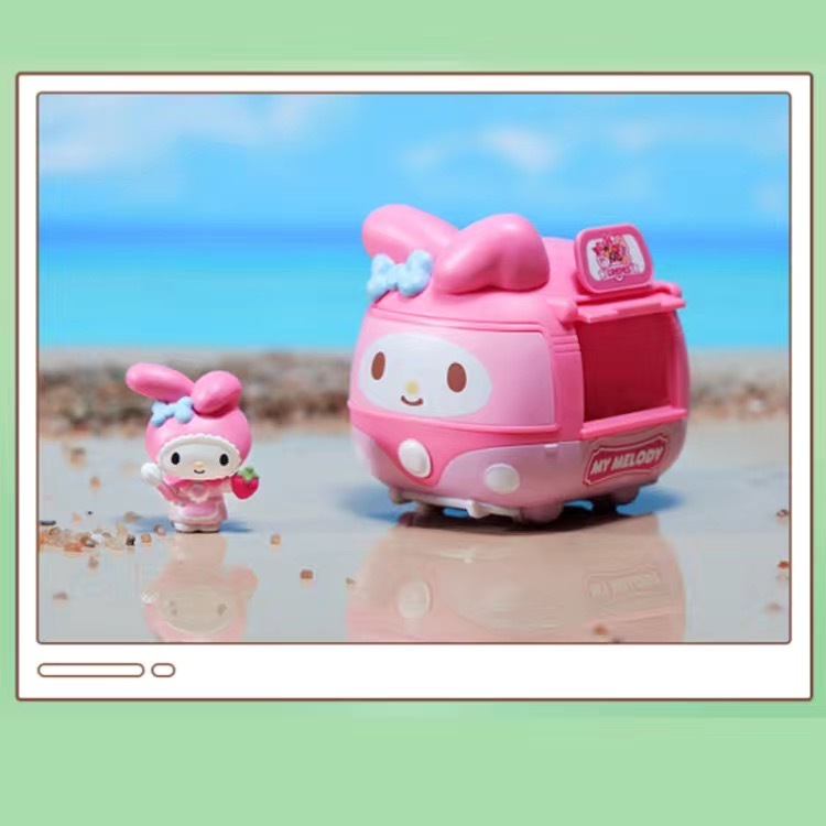 Sanrio Mô Hình Xe Tải Đồ Chơi Dễ Thương Dùng Làm Quà Tặng Cho Bạn Bè