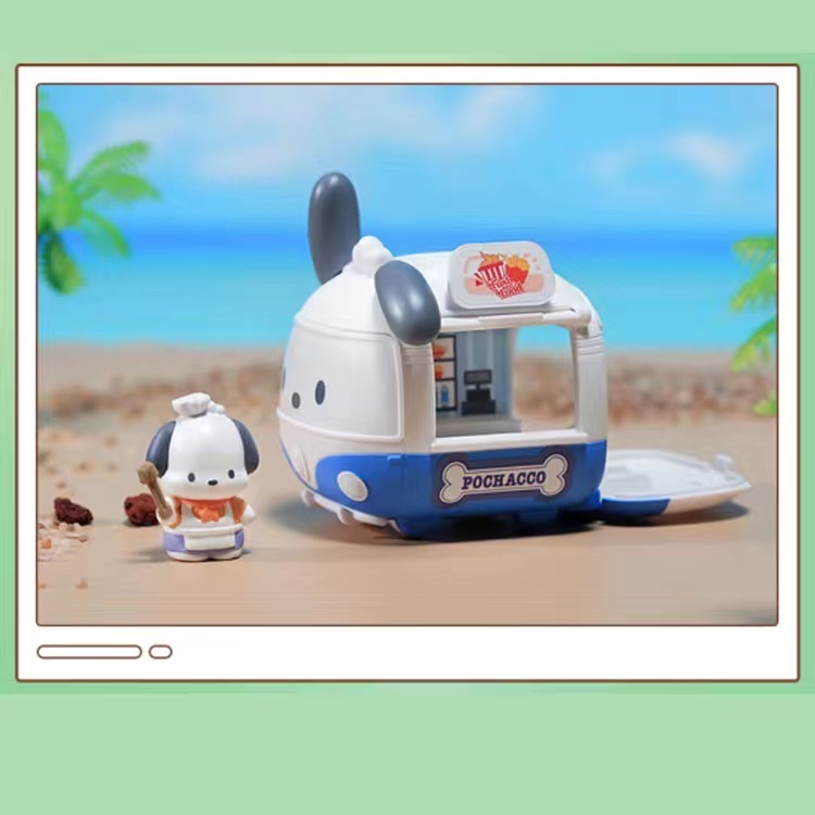 Sanrio Mô Hình Xe Tải Đồ Chơi Dễ Thương Dùng Làm Quà Tặng Cho Bạn Bè