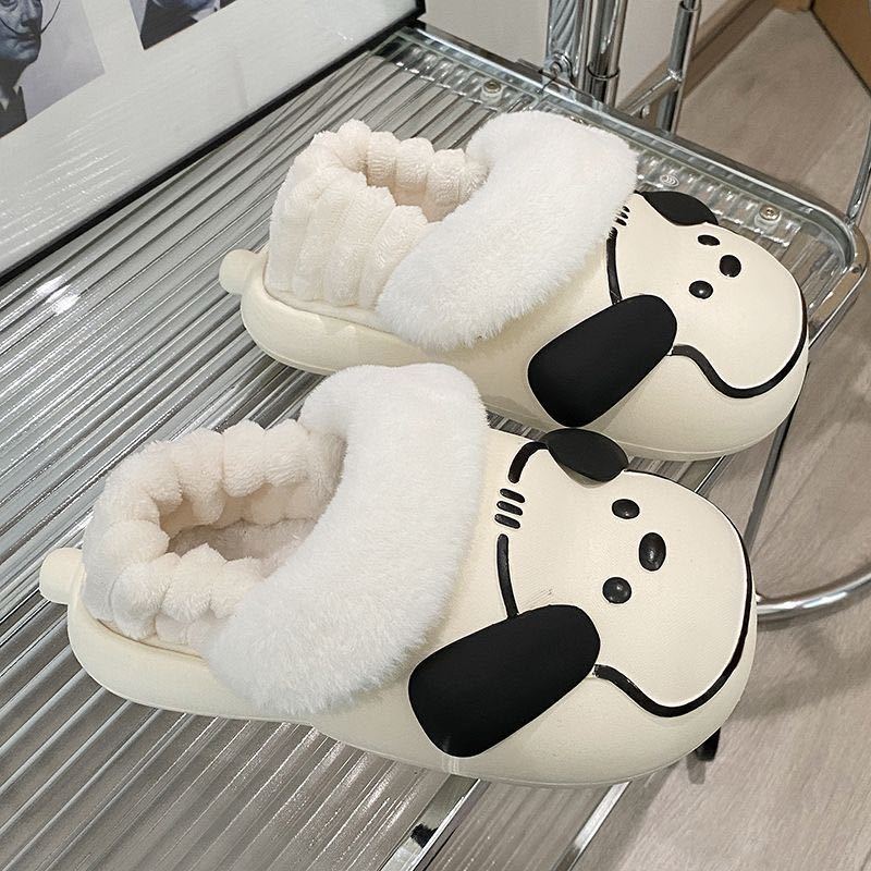 Serein  dép lông dép bông Đế Dày dép quai hậu đế cao 2023 hot trend Chống bám bụi Đáng yêu Độn đế Đẹp mắt FMR23B0KX2 46Z231115