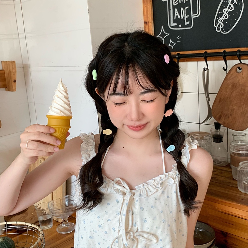 Miu🔮Kẹp Tóc Mỏ Vịt mini Hình Cá Hoạt Hình Dễ Thương Cho Nữ 2024