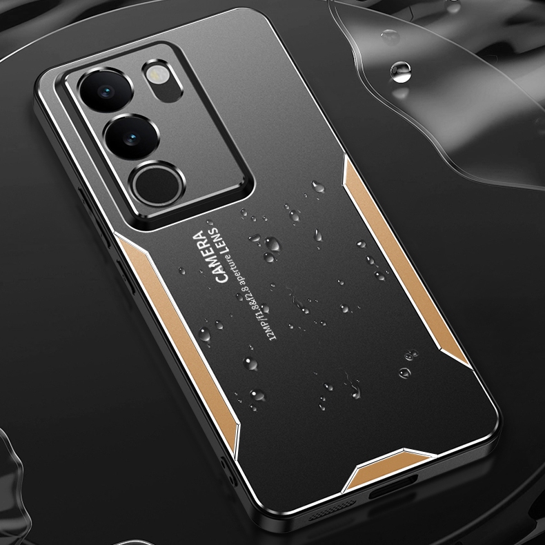 Vivo V29e 5G /V29 /V27e /V25 Pro/V25e /V23 /V23e /V21 /V20 2021Vỏ sau bằng kim loại nhôm mờ sang trọng