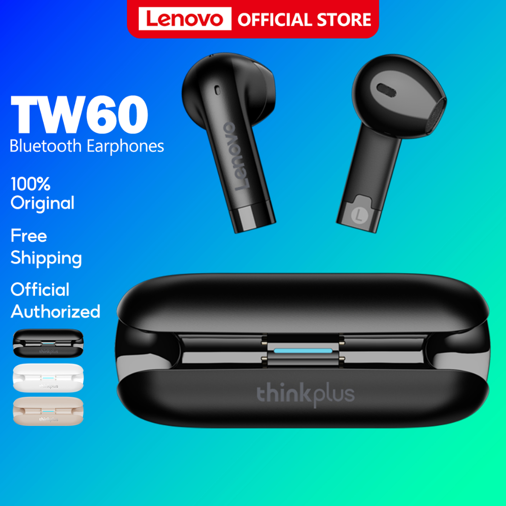 Tai Nghe Nhét Tai Bluetooth 5.3 Lenovo TW60 Chống Tiếng Ồn Có Micro Chất Lượng Cao
