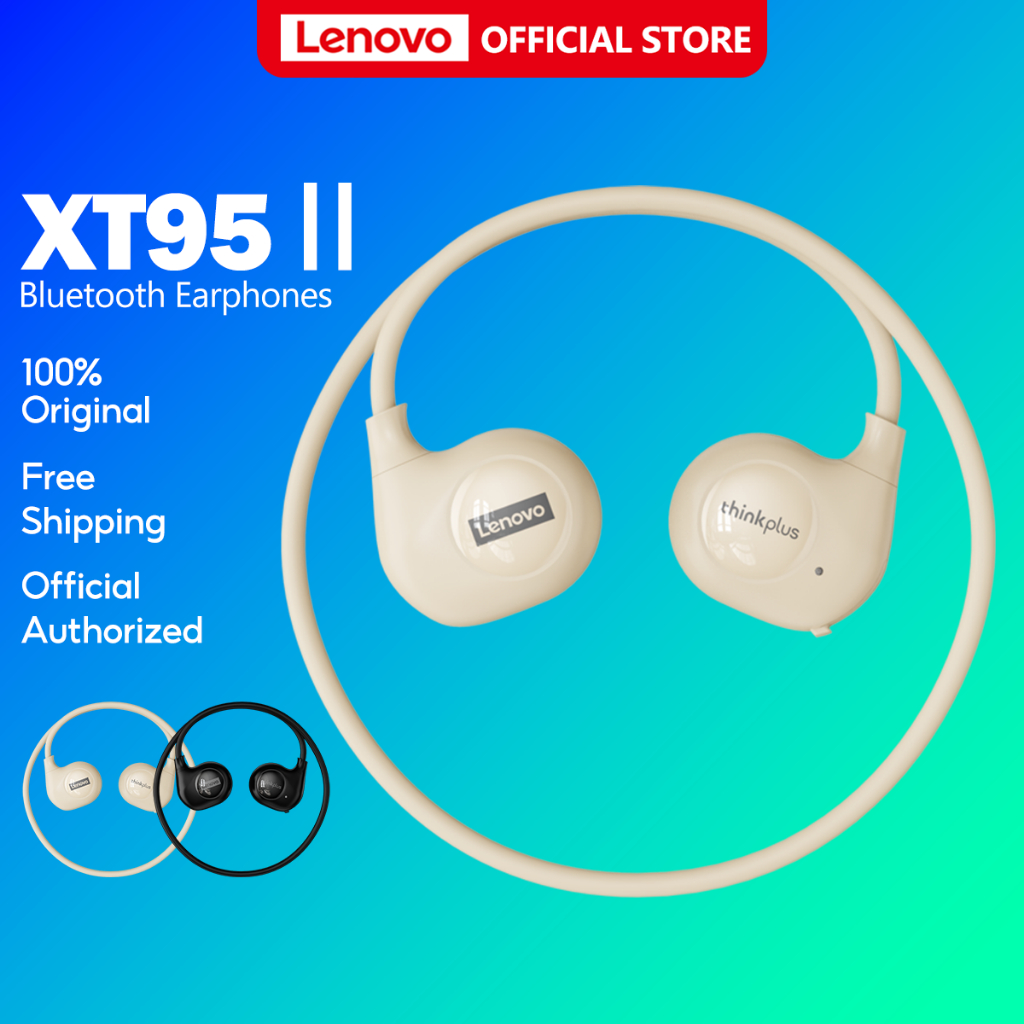 Tai Nghe Bluetooth Lenovo XT95 Plus XT95Ⅱ Earphones Wireless Earphone Không Dây Chất Lượng HD Chống Nước Chống Mồ Hôi Tích Hợp Mic Bluetooth5.3