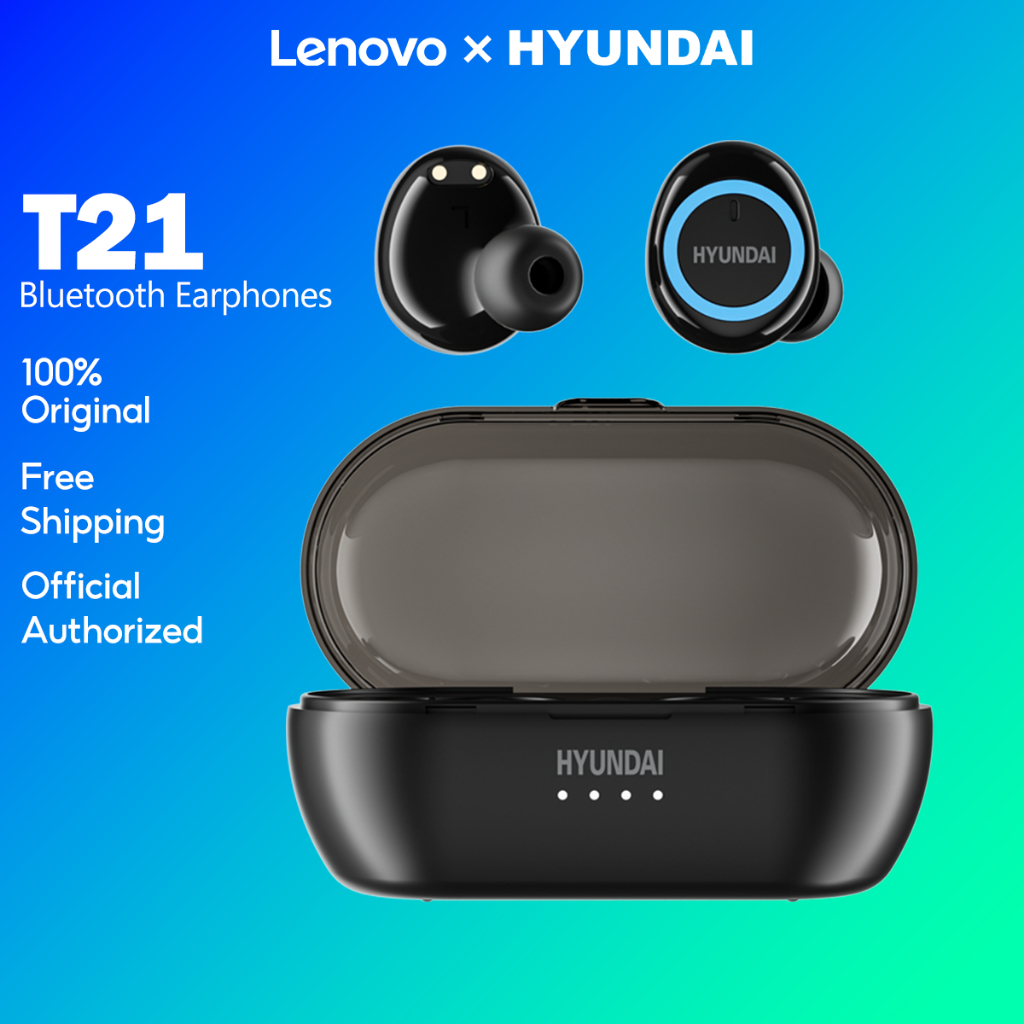 Tai Nghe Chơi Game Bluetooth Lenovo Hyundai HY-T21 Chất Lượng Âm Thanh HD Bluetooth 5.3