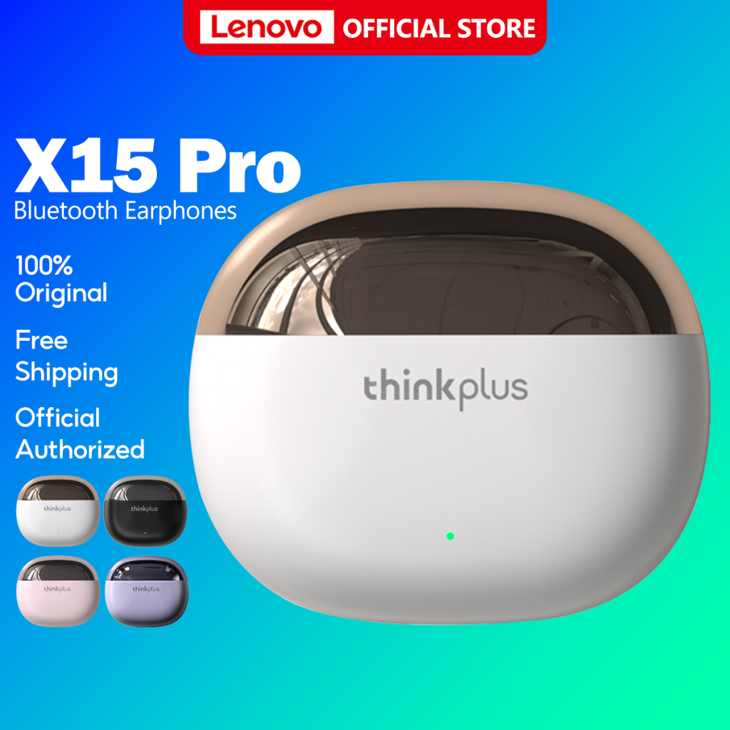 Tai Nghe bluetooth 5.3 lenovo x15 pro Không Dây Có mic Điều Khiển Cảm Ứng Thông Minh