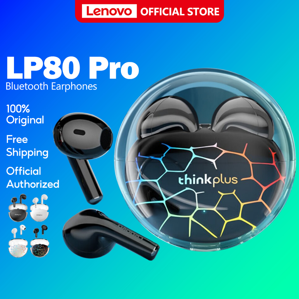 Lenovo LP80 Pro Tai Nghe Nhét Tai Không Dây bluetooth 5.3 / 5.3 Inch Âm Thanh Nổi hd Có mic