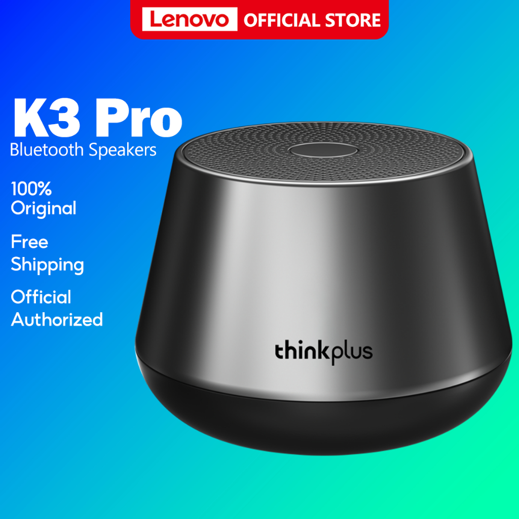 Loa Bluetooth Không Dây Lenovo K3 Pro Tạo Hiệu Ứng Âm Thanh Sống Động Chống Thấm Nước Thích Hợp Cho Các Hoạ