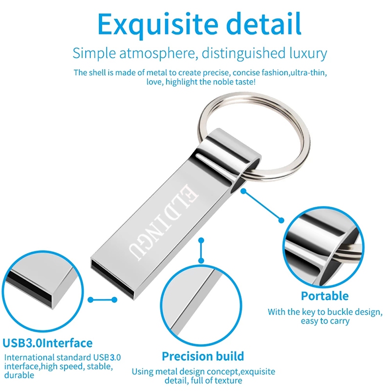 Eldingu Bộ Nhớ Tốc Độ Cao 64gb 16gb 8gb usb Thích Hợp Cho Điện Thoại / Máy Tính / Xe Hơi / tv