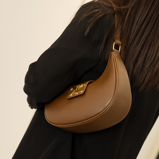 F Túi Đeo Vai Bằng Da Bò Thật Vòng Cung de triomphe Cho Nữ Giới gf777777-3302