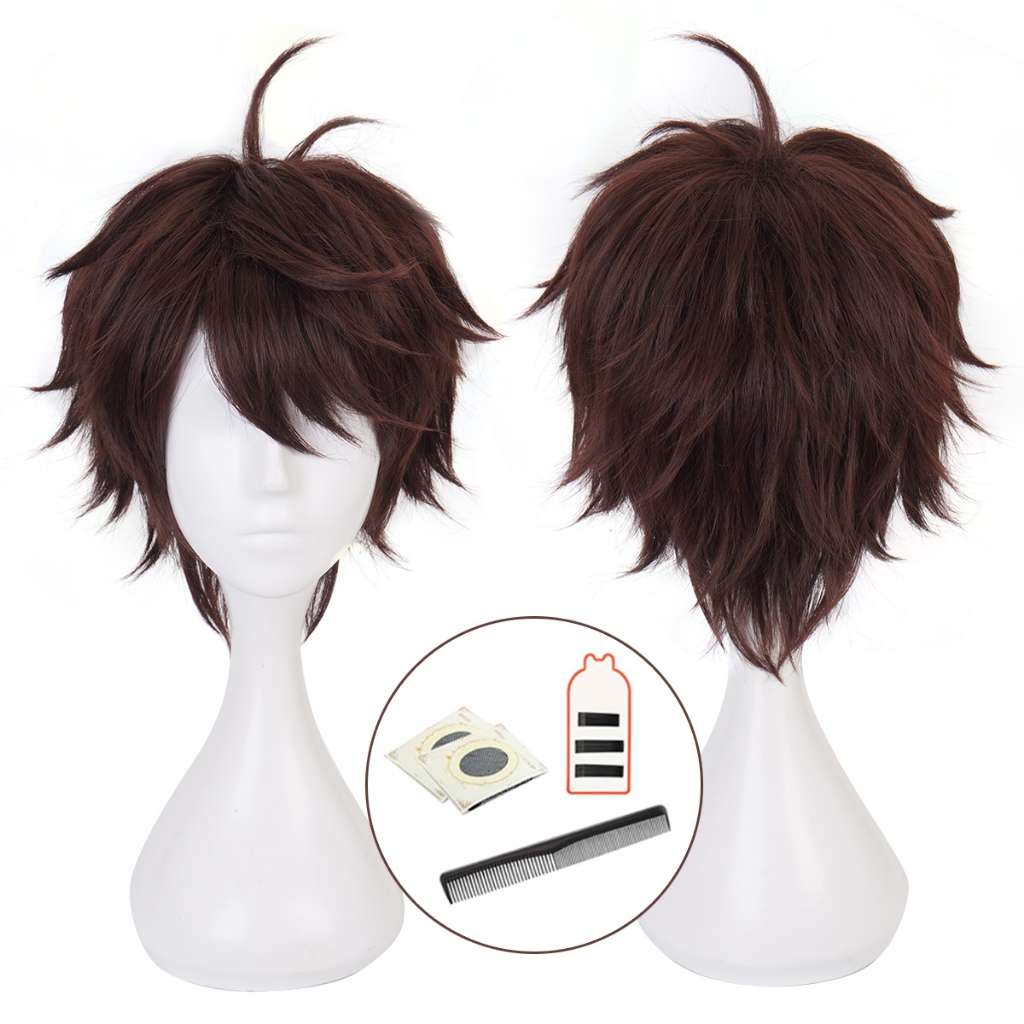 Holoun haikyuu Wig Tóc Giả Hóa Trang Nhân Vật Phim Hoạt Hình shoyo hinata Wig