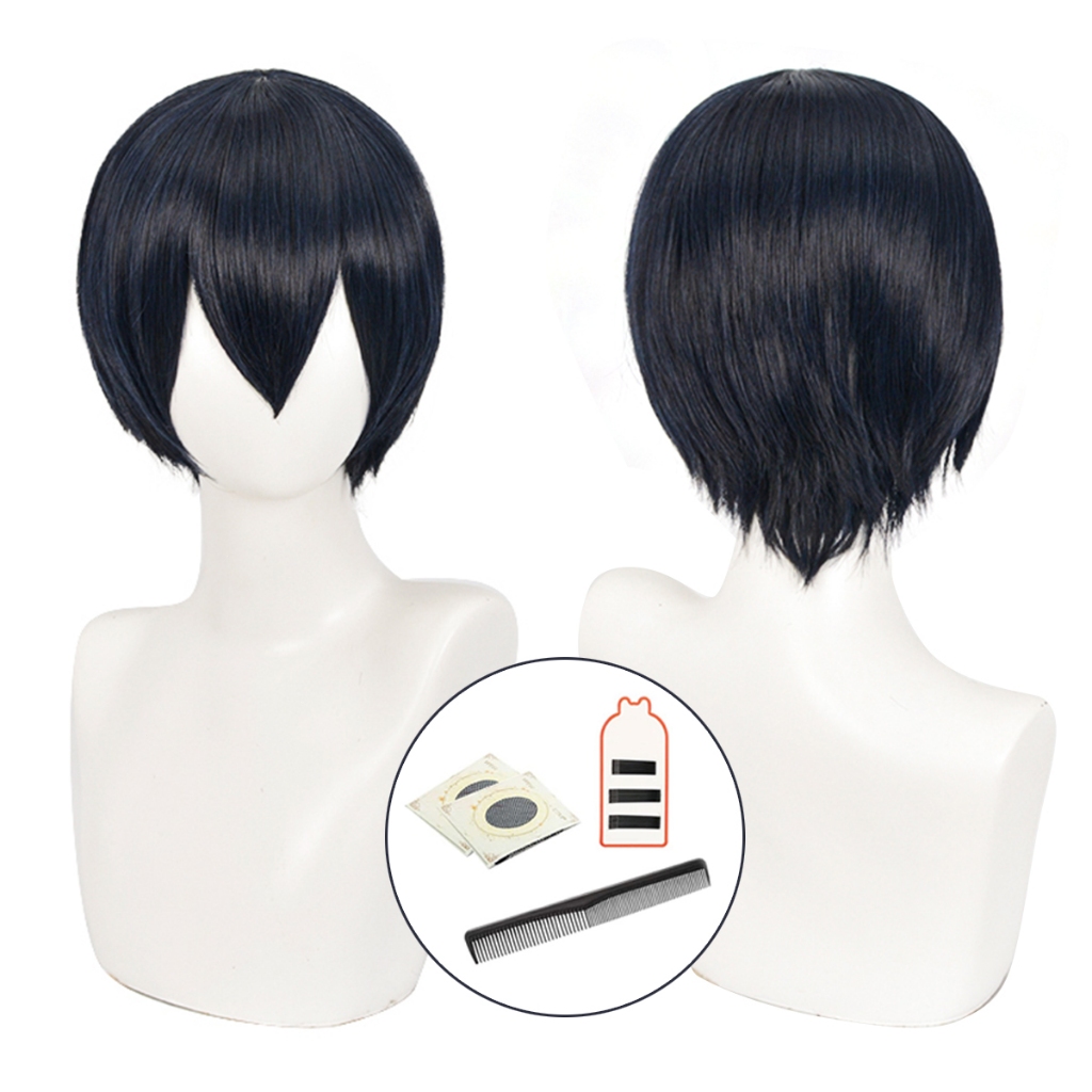 Holoun haikyuu Wig Tóc Giả Hóa Trang Nhân Vật Phim Hoạt Hình shoyo hinata Wig